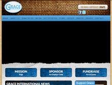 Tablet Screenshot of graceintl.org